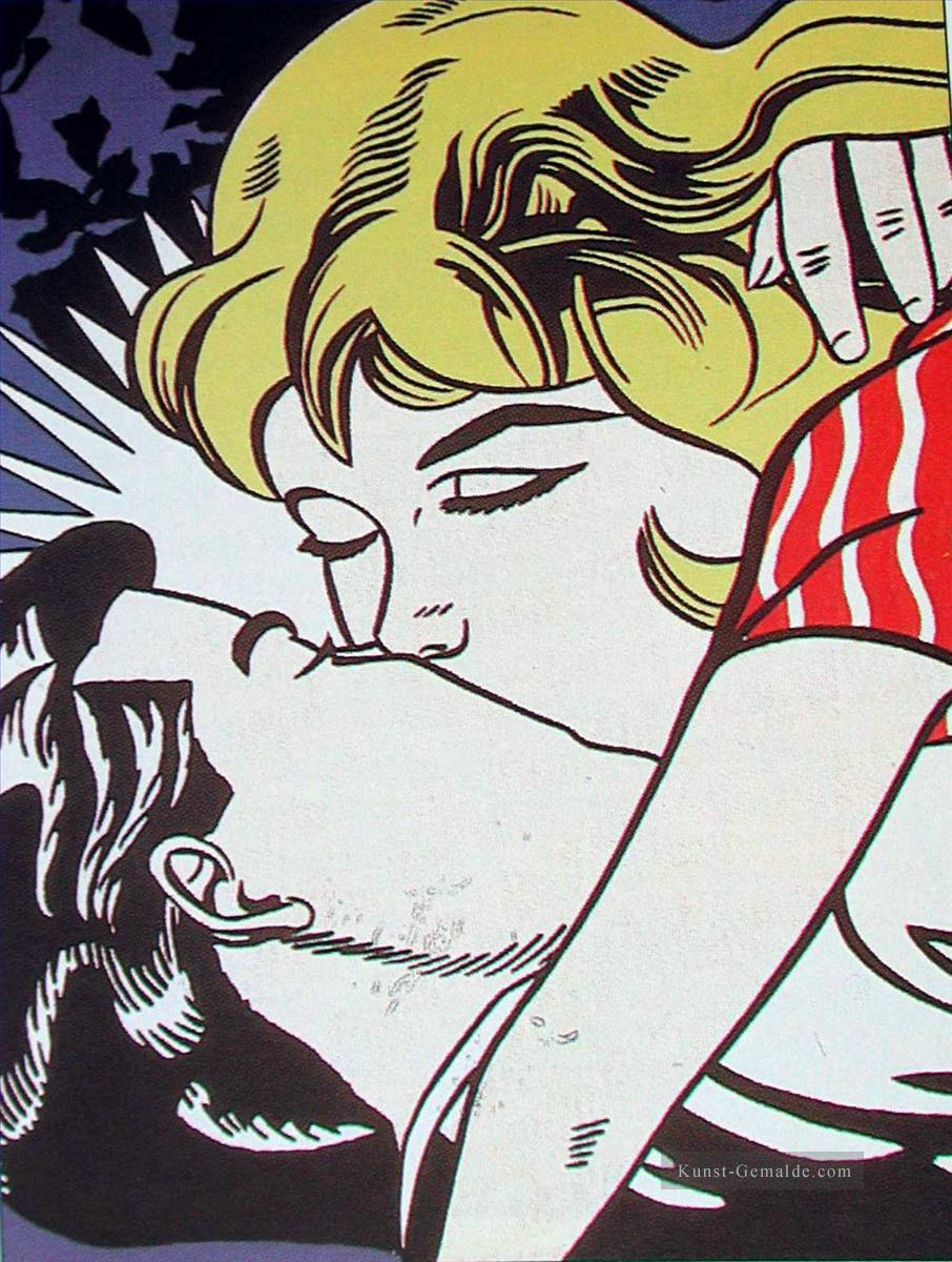 Kuss 2 Roy Lichtenstein Ölgemälde